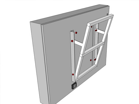 Prmyslov LCD monitor s krytm IP67